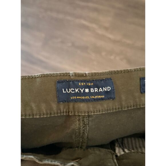 Lucky Brand 110 Skinny Jean In Fern Green Men’s Size 30x32 - Picture 6 of 9